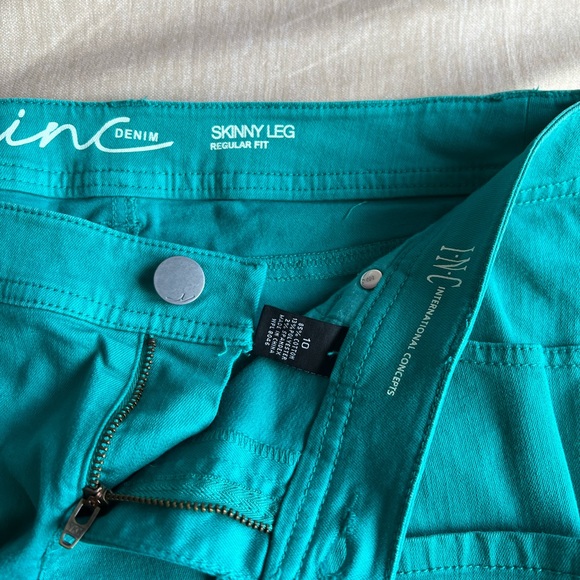 Inc. Beautiful blue summer pants - Picture 3 of 6
